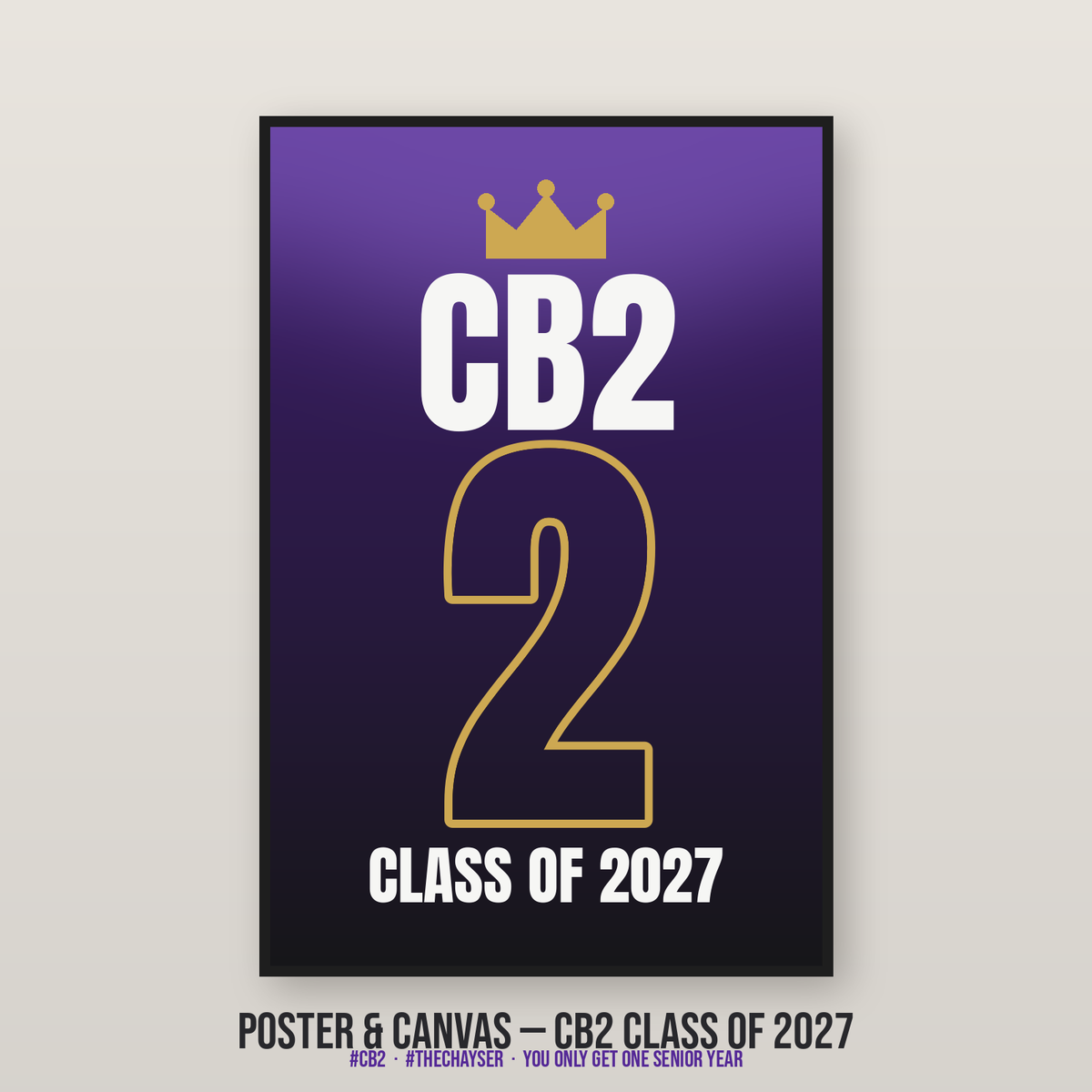 CB2 Class of 2027 poster
