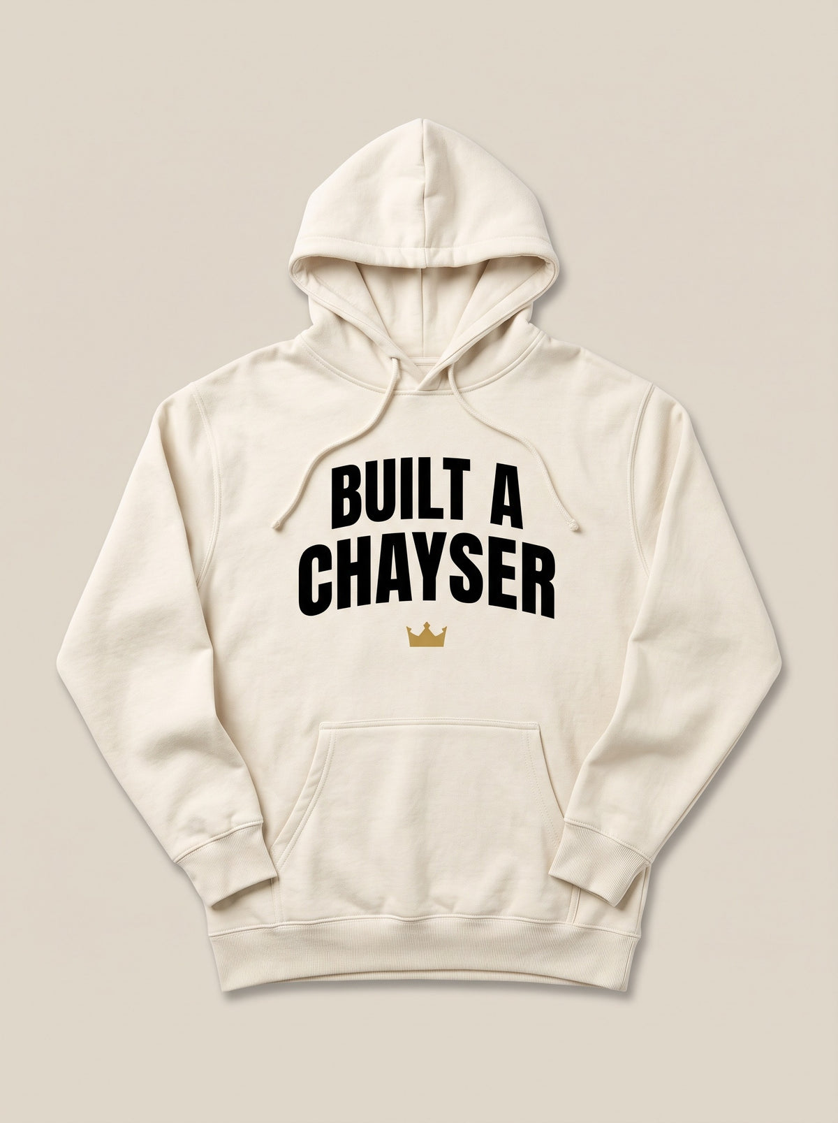 Built A Chayser Hoodie, cream