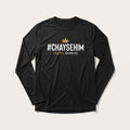 #ChayseHim Performance Long Sleeve, black