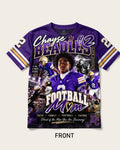 Football Mom Jersey Tee, front