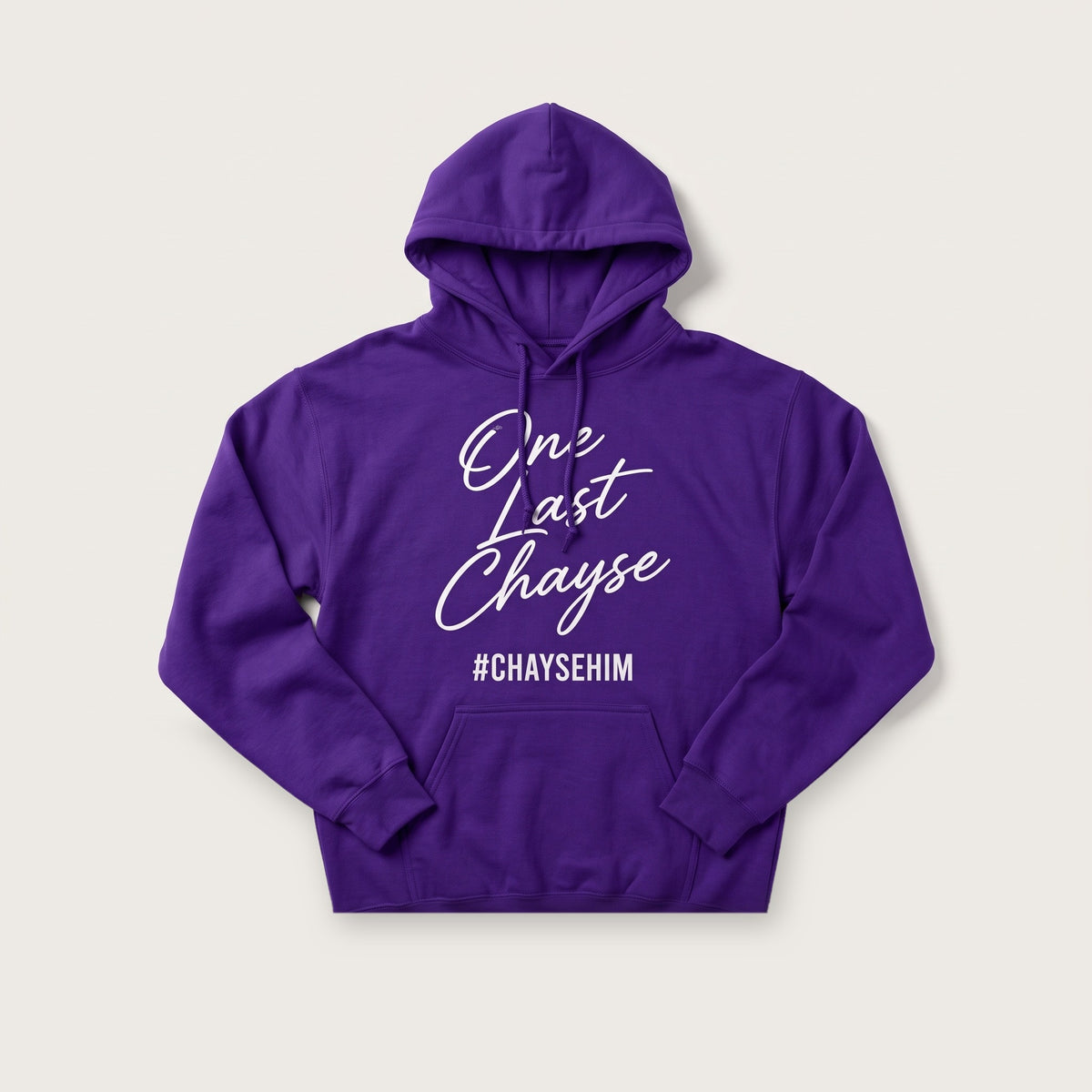 One Last Chayse Hoodie, purple