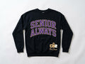 Senior Always Crewneck, black