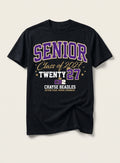 Senior Class of 2027 Tee, black